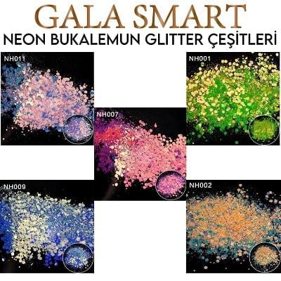 NEON BUKALEMUN GLİTTER SÜS ÇEŞİTLERİ